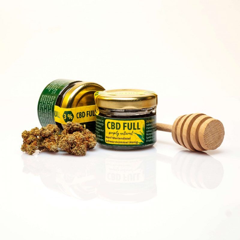 CBD Full Honig 3% – mit Mariendistel und Schwarzkümmel